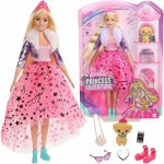 Barbie Princess Adventure Princezna blondýnka GML76 – Zboží Dáma