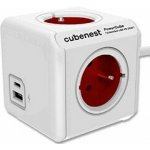 Cubenest PowerCube 1,5 m bílá červená – Zboží Mobilmania