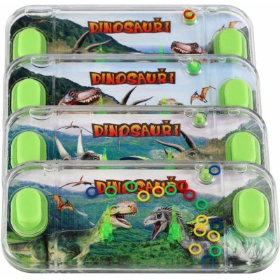 Teddies Vodní hra hlavolam 15x7cm plast dinosaurus 4 druhy – Zbozi.Blesk.cz