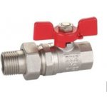 Novaservis F-POWER kulový plnoprůtočný kohout na vodu se šroubením motýlek ŠM 1" mosaz KFPS3 – Hledejceny.cz