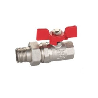 Novaservis F-POWER kulový plnoprůtočný kohout na vodu se šroubením motýlek ŠM 1" mosaz KFPS3 – Hledejceny.cz