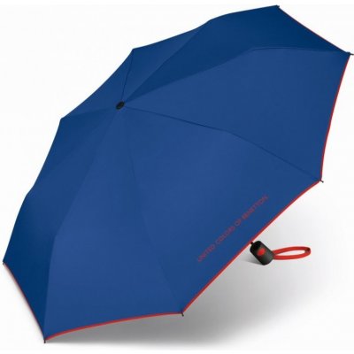 Benetton 5660 deštník skládací automatický modrý