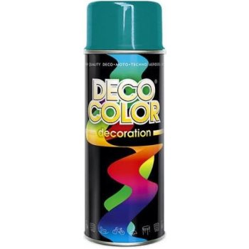 DecoColor 400 ml Barva ve spreji DECO lesklá RAL 5021 tyrkysová