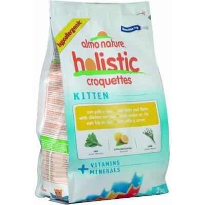 Almo Nature Holistic Kitten Chicken & Rice 2 kg – Zboží Mobilmania