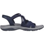 Skechers Sandály Reggae Slim Turn It Up Modrá – Zboží Dáma