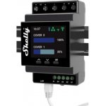 Shelly Pro Dual Cover Shutter PM modul pro DIN lištu pro ovládání 2 motorů (LAN, WiFi, Bluetooth) SHELLY-PRO-DUAL-CS-PM – Zboží Mobilmania