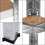 Kovový regál 180x90x40 cm, 5 polic SPRINGOS HA5161 – Zboží Dáma