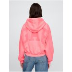GAP LOGO CROPPED dámská mikina lososová – Zboží Dáma