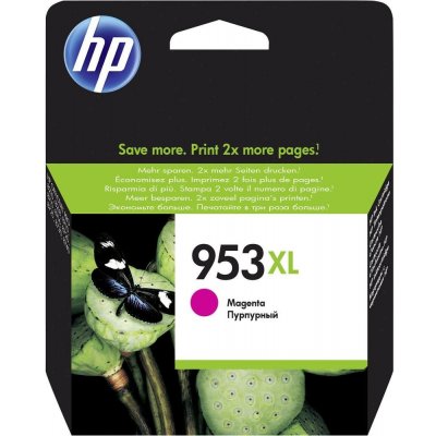 HP 953XL originální inkoustová kazeta purpurová F6U17AE – Sleviste.cz