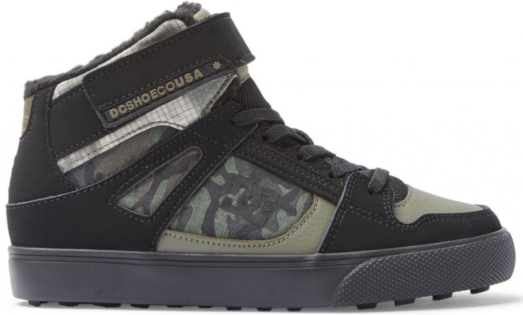 DC Shoes Pure High-top 23/24 Olive Camouflage