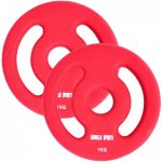 Gorilla Sports litina 2 x 1 kg 30/31 mm – Hledejceny.cz