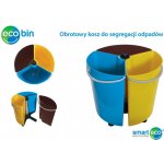 Ecobin Rotační koš 35 l na třídění odpadu 3x 11,7 l – Zbozi.Blesk.cz