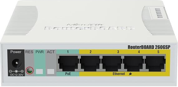 MikroTik CSS106-1G-4P-1S