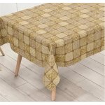 Ubrus PVC 159A, metráž, 20 m x 140 cm, proutěný vzor hnědý, IMPOL TRADE – Hledejceny.cz