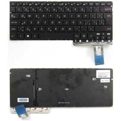 česká klávesnice Asus ZenBook UX330C UX330CA UX330CAK černá CZ/SK podsvit
