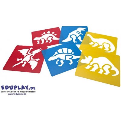 Eduplay Šablony DINOSAUŘI – Zboží Dáma
