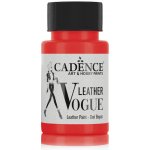 Cadence barva na kůži Leather Vogue 50 ml červená – Sleviste.cz