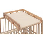 Přebalovací pult OGY Scarlett na postýlku - přírodní - s přebalovací podložkou Algo – Zbozi.Blesk.cz