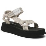 Calvin Klein Jeans Prefresato Sandal Webbing Mesh YW0YW00969 Eggshell ACF – Hledejceny.cz