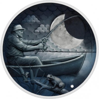 Česká mincovna Stříbrná medaile Rybářství stand 1 oz – Zboží Dáma