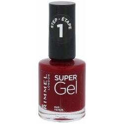 Rimmel London Super Gel Lak na nehty barevný gelový lak 043 Venus 12 ml