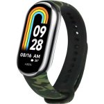 Xiaomi Maskáčový (kamufláž) - Mi Smart Band 8/9/10 náhradní náramek Zelená MBSCZ-8KAM04 – Zboží Živě