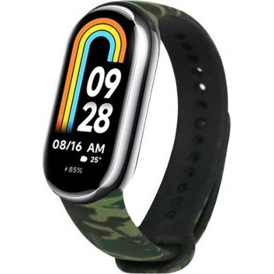 Xiaomi Maskáčový (kamufláž) - Mi Smart Band 8/9/10 náhradní náramek Zelená MBSCZ-8KAM04 – Zboží Živě