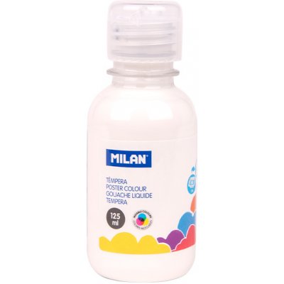 Milan Temperová barva 03410, 125 ml, základní bílá – Zboží Dáma