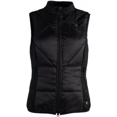 HKM Dámská vyhřívaná vesta Slimline včetně baterie černá – Zboží Mobilmania