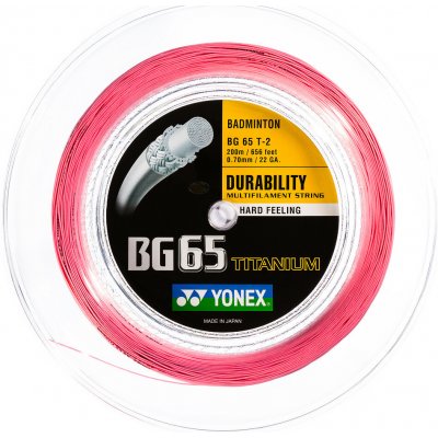 Yonex Micron BG65Ti 200m – Zboží Dáma