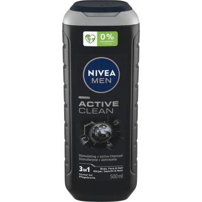 Nivea Men Active Clean Real Madrid Edition sprchový gel 500 ml – Zboží Dáma