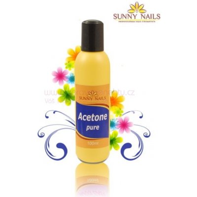 Sunny Nails Aceton 100 ml Sunny Nails 78758 – Zboží Mobilmania