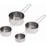EH Excellent Houseware Odměrka na potraviny, sada, 4 ks stříbrná – Hledejceny.cz