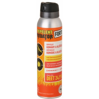 Predator Repelent Forte Deet 24,9% repelentní spray odpuzuje komáry a klíšťata 150 ml – Zboží Dáma