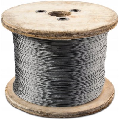Nerezové ocelové lanko V4A 7x7 1,5mm 50m – Hledejceny.cz