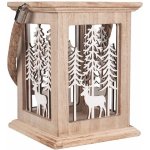 Anděl Přerov Vánoční dekorace se zimní krajinou na postavení, 13 x 13 x 17,5 cm – Hledejceny.cz