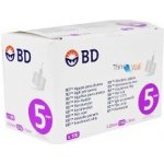 BD 31G Inzulinové jehly 0,25 x 5 mm 100 ks – Zboží Mobilmania