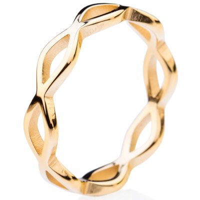 Franco Bene Nirvana prsten úzký pozlacený 317 – Zboží Dáma