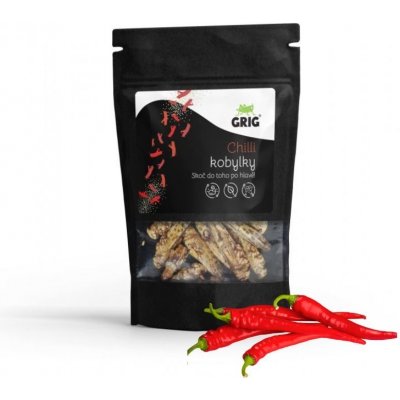 Grig Sušené kobylky s chilli 8 g – Hledejceny.cz