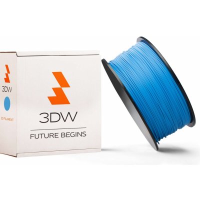 3DW - ABS 1,75mm modrá, 1kg, tisk 220-250°C – Zboží Mobilmania