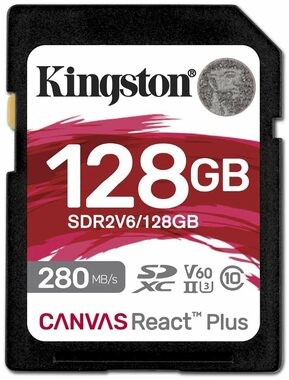 Kingston SD 128GB SDR2V6/128GB