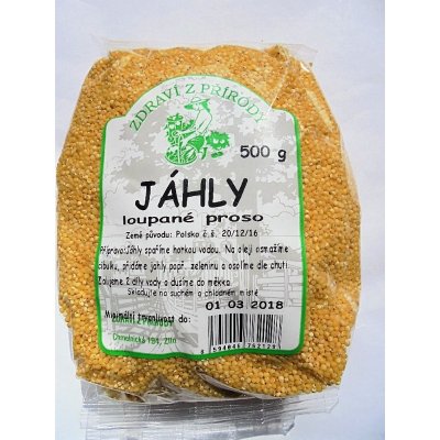 Zdraví z přírody Jáhly, 0,5 kg – Zboží Dáma