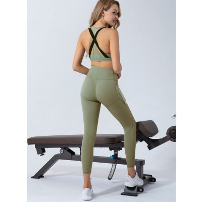 Sportovní set Bum lift Melody s kapsou khaki – Hledejceny.cz