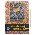 Vyškrabovací notes 10 listů v sáčku 14x20cm – Zboží Dáma