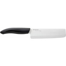 Kyocera Keramický nůž Nakiri s bílou čepelí 15 cm černá plastová rukojeť FK-150WHN