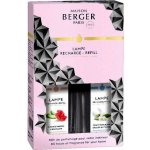 Maison Berger Paris Duopack náplně do katalytické lampy Hibiscus Love (Zamilovaný ibišek) a Delicate White Musk (Jemné bílé pižmo) 2 x 250 ml – Zboží Dáma