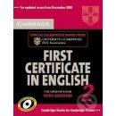 Cambridge First Certificate in English 2 - Self-study Pack -