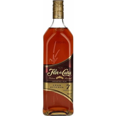 Flor de Cana 40% 7y 1 l (holá láhev)