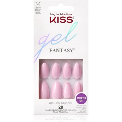 KISS Gel Fantasy High Volume Gel umělé nehty No Regrets 28 ks – Zboží Mobilmania