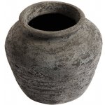 Váza Melancholia Mettalic Black 30 cm Muubs – Hledejceny.cz